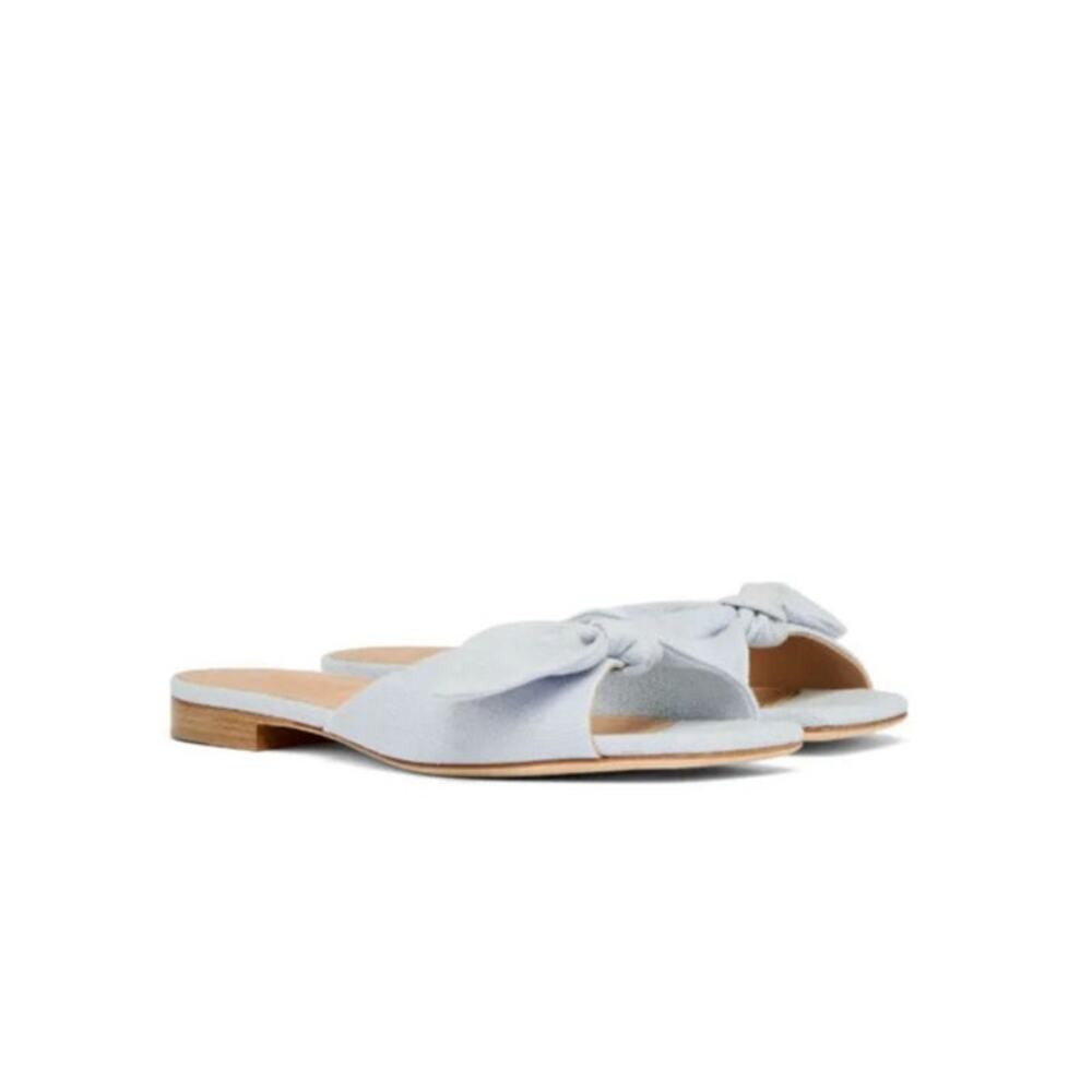 Malone Souliers Vargas Slip On Sandal Icy Blue Size 40